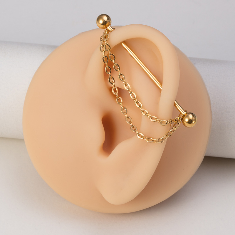 1 PC อุตสาหกรรมเจาะ Barbell พร - Industrial Barbell Long บทวิจารณ์และราคา