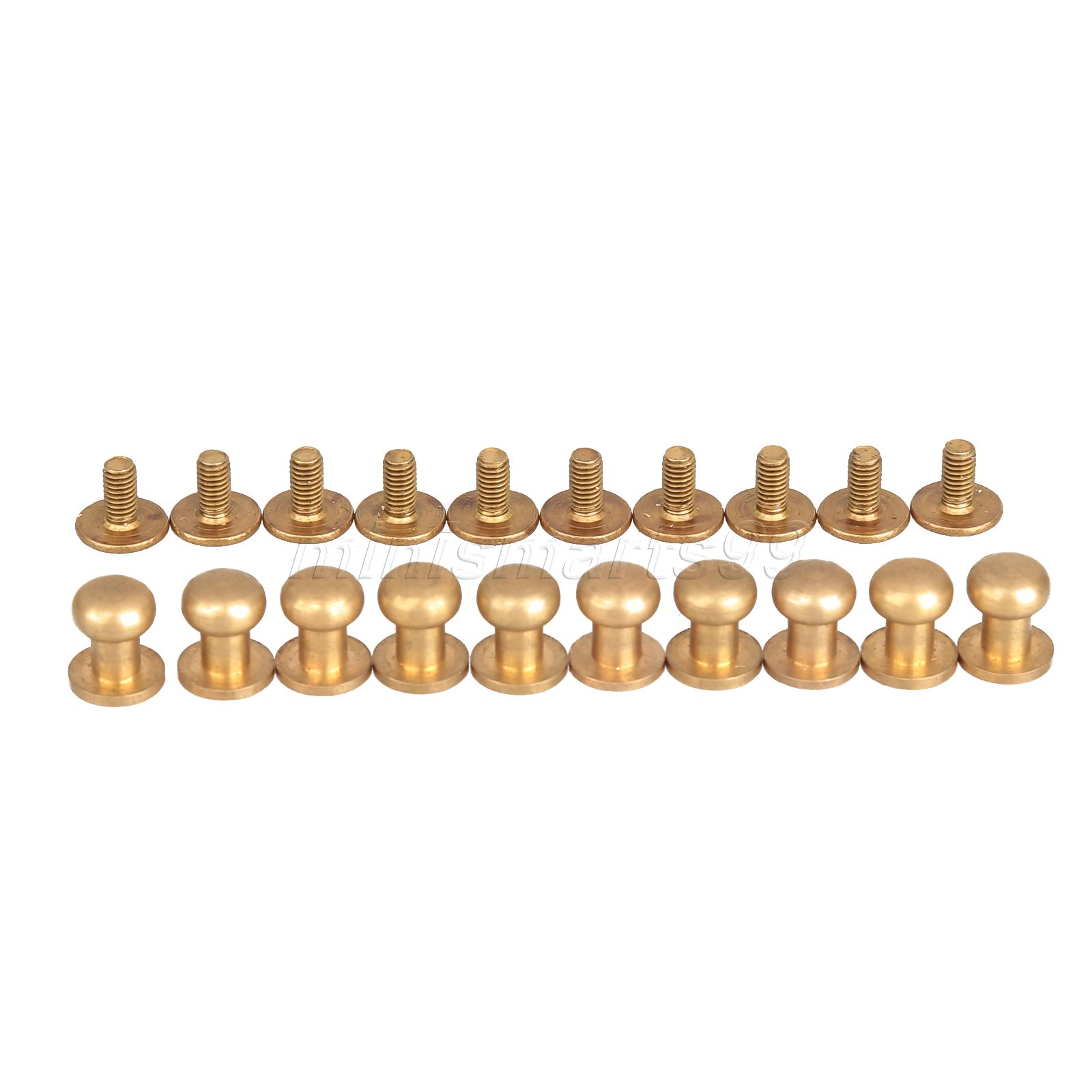 10Pcs 5/6/7/8/9/10 มม.ทองเหลือ - Body Jewelry Chicago บทวิจารณ์และราคา
