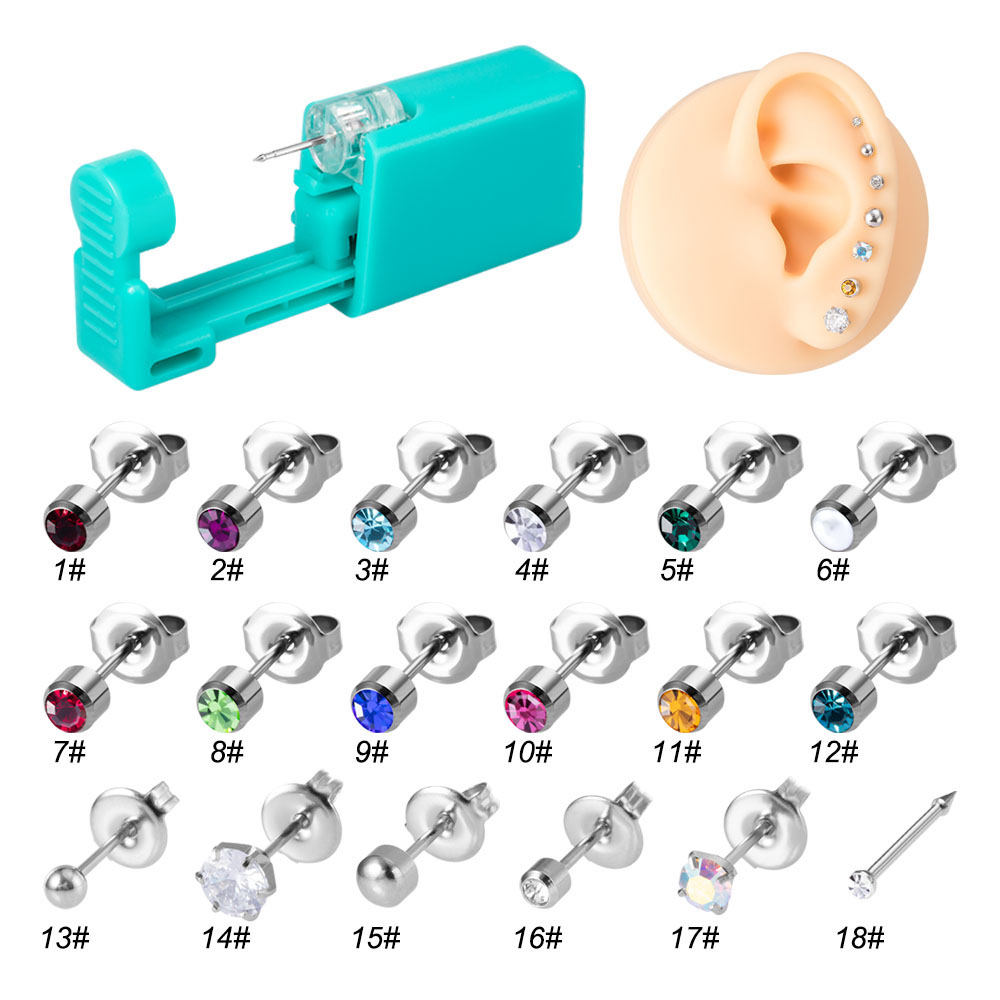 เครื่องเจาะหูแบบใช้แล้วทิ้ง 1  - Body Jewelry Factory บทวิจารณ์และราคา