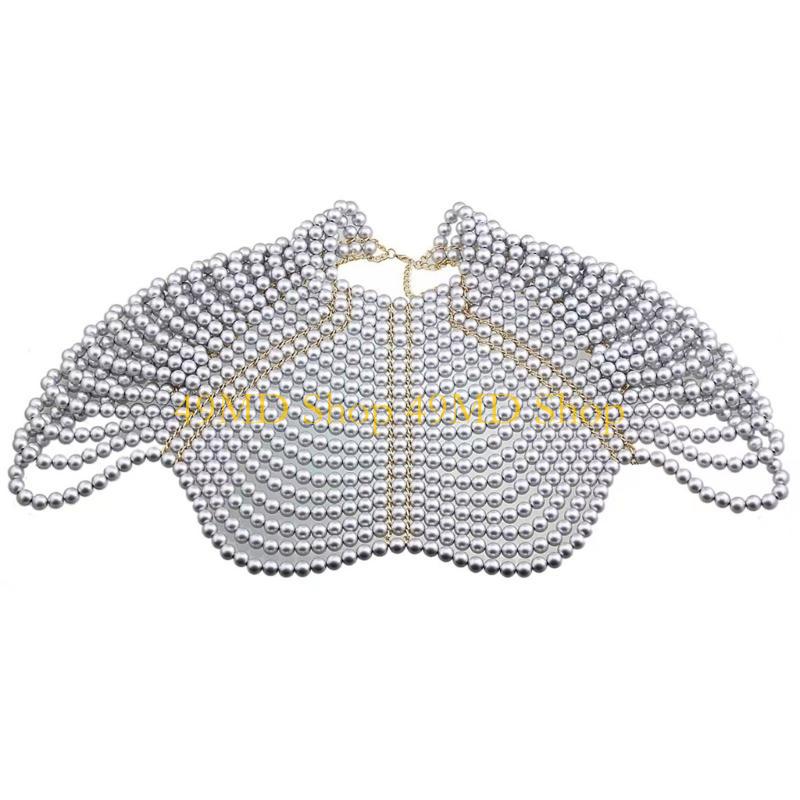 49MD ผู้หญิงที่สง่างามผ้าคลุมไ - Body Jewelry บทวิจารณ์และราคา