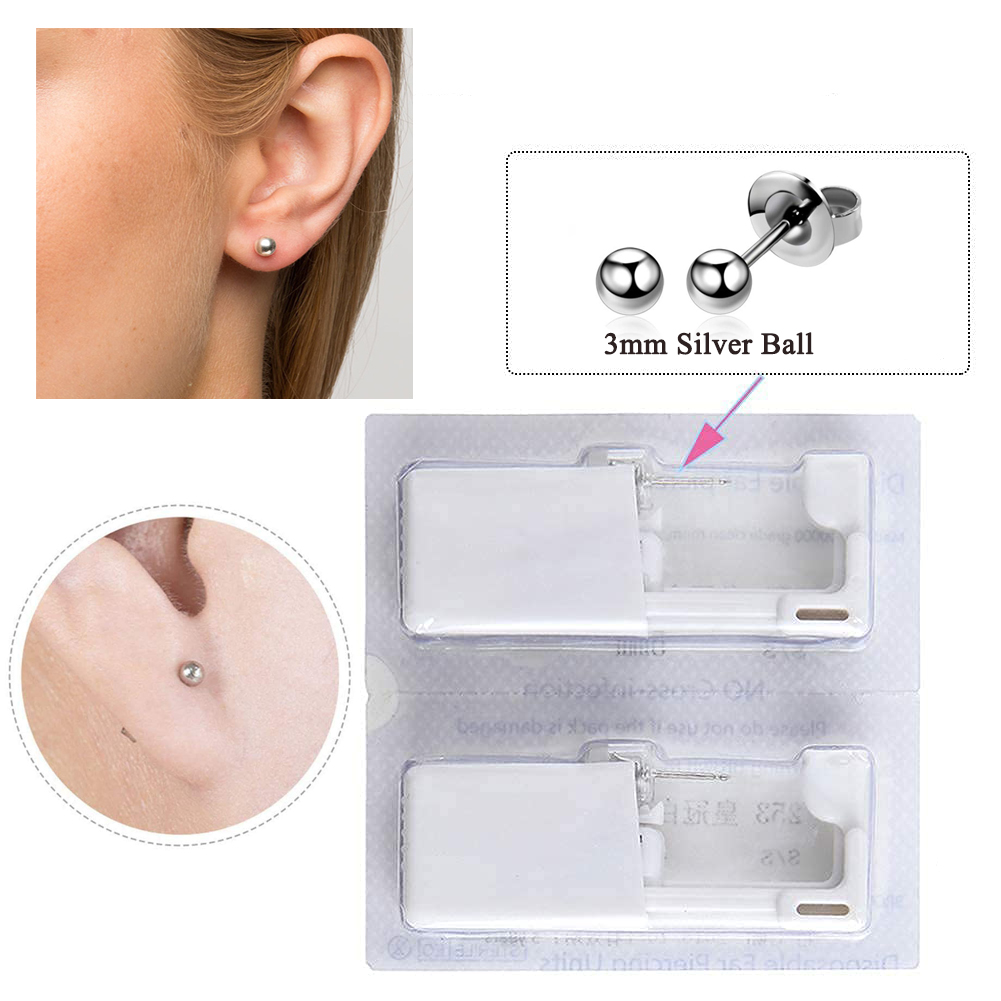 1-20 ชิ้น/เซ็ตหูเจาะปืนทิ้งฆ่า - Body Jewelry Factory บทวิจารณ์และราคา