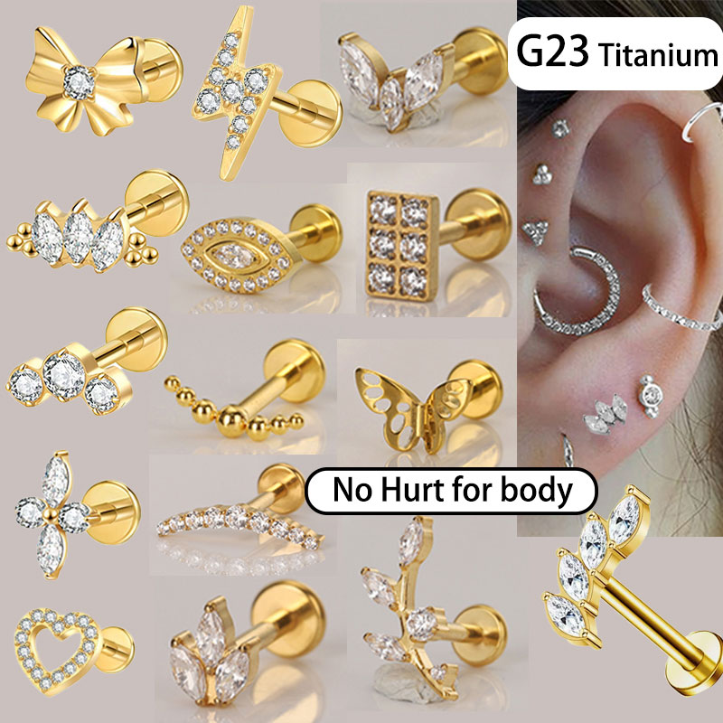 F136 ไทเทเนียมแหวน Lightning ด - Body Jewelry Factory บทวิจารณ์และราคา