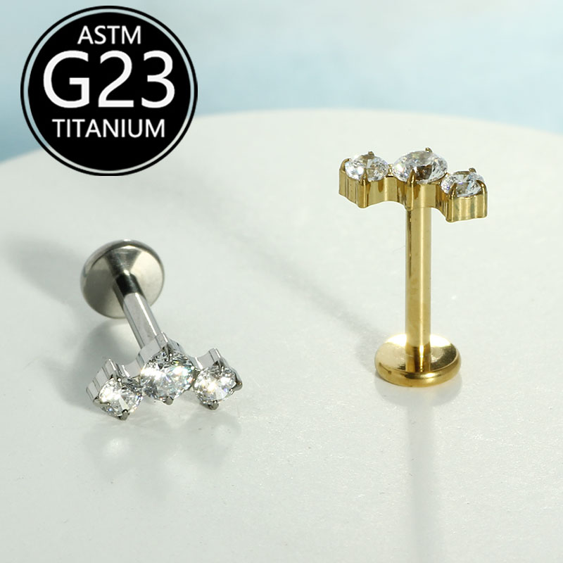 F136 ไทเทเนียมแหวน Lightning ด - Body Jewelry Factory บทวิจารณ์และราคา