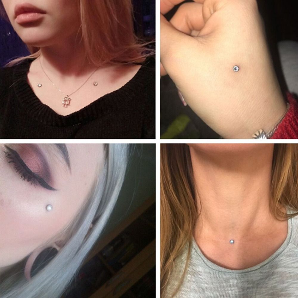 Micro สแตนเลสสตีลเจาะร่างกายเค - Body Jewelry Kit บทวิจารณ์และราคา