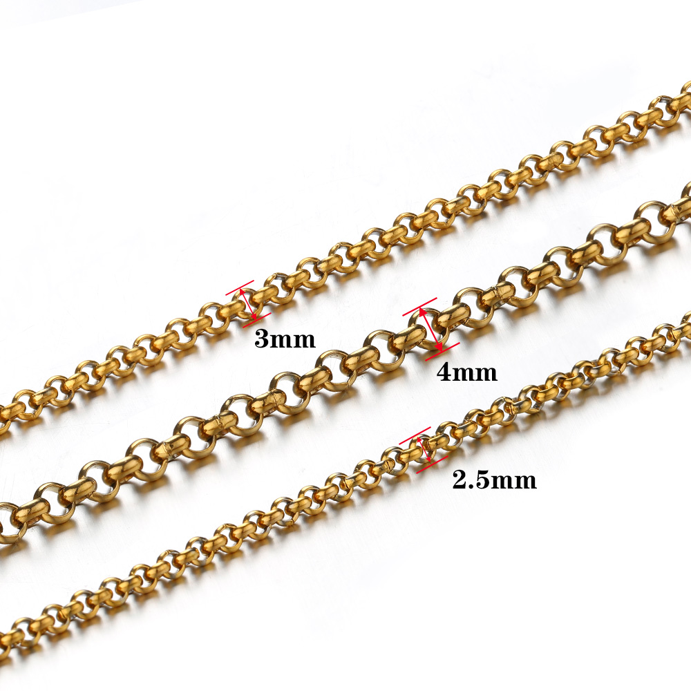 โซ่สแตนเลสรูปตัวโอขนาดเล็ก 1 เ - Body Jewelry บทวิจารณ์และราคา