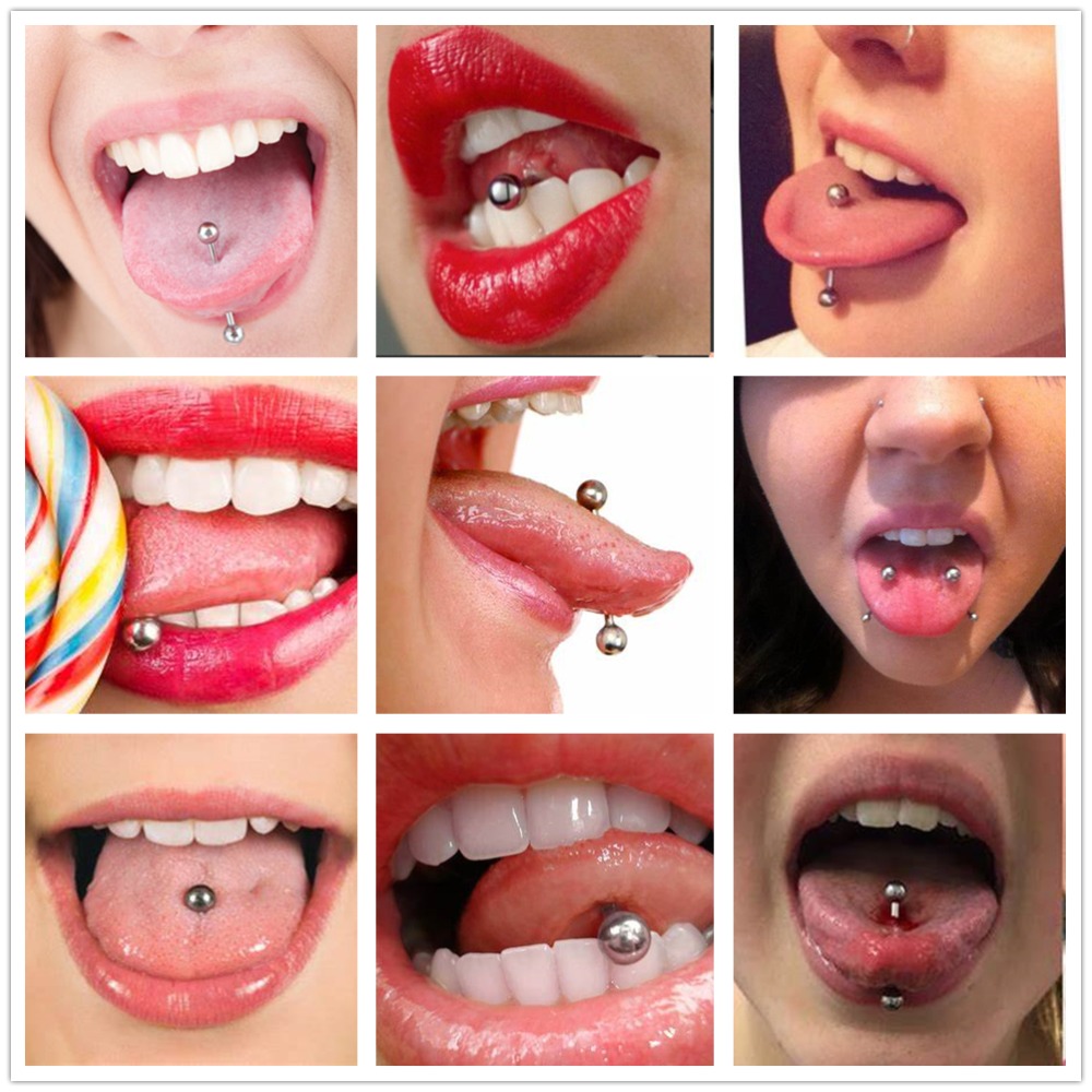 1/5PCS ไทเทเนียมด้ายภายนอกลิ้น - Industrial Barbell Long บทวิจารณ์และราคา