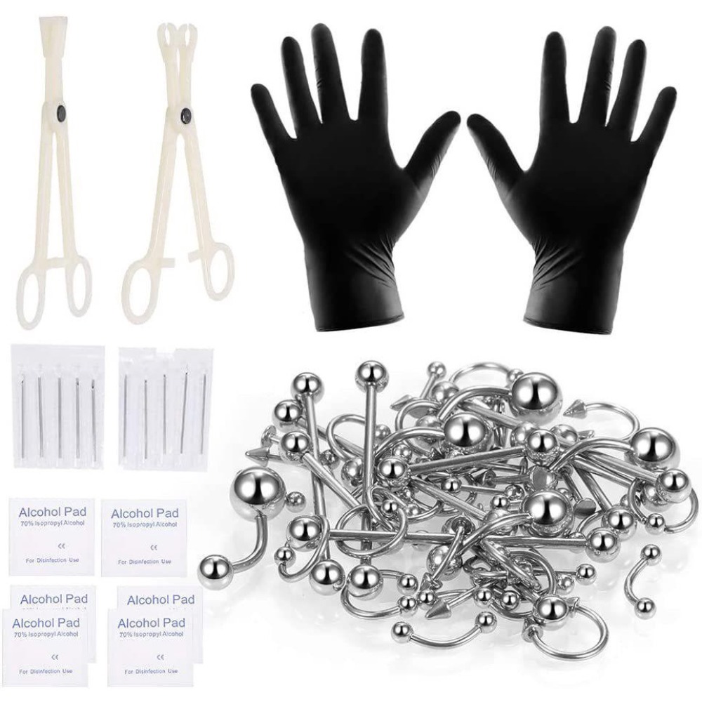 ชุดอุปกรณ์เจาะร่างกาย 150/140/ - Body Jewelry Kit บทวิจารณ์และราคา