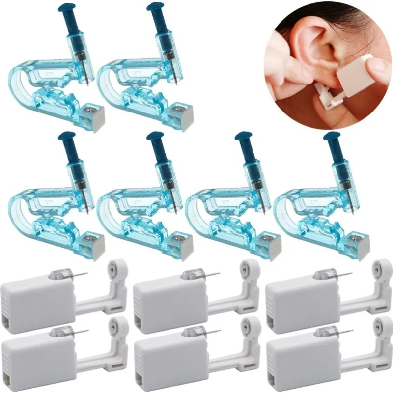 1 PC ทิ้งหูเจาะชุดปืน,ฆ่าเชื้อ - Body Jewelry Factory บทวิจารณ์และราคา