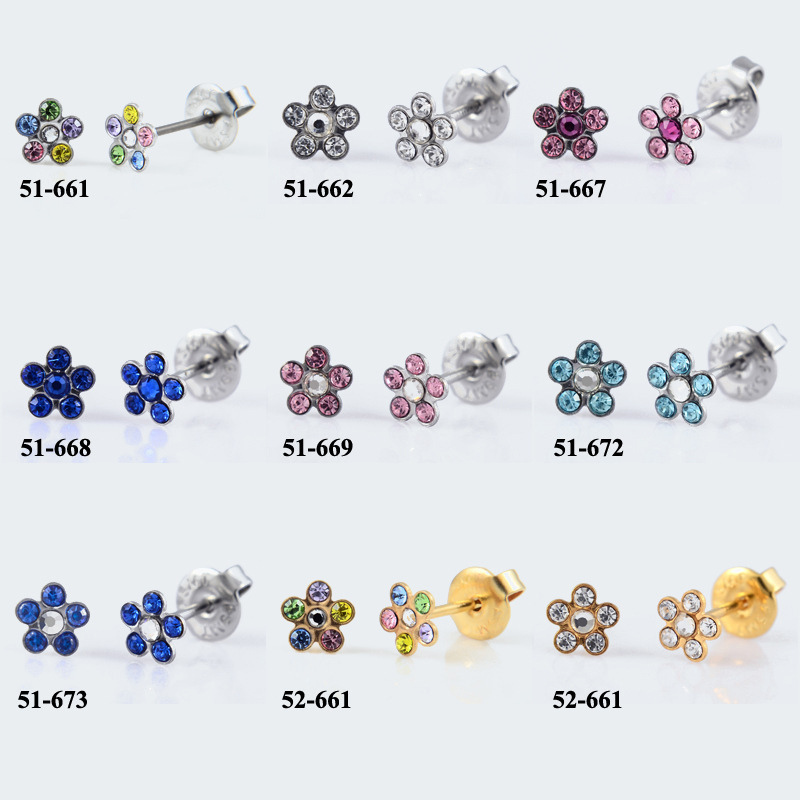 1ชิ้นอุปกรณ์เจาะจมูกหูปลอดภัยแ - Body Jewelry Factory บทวิจารณ์และราคา