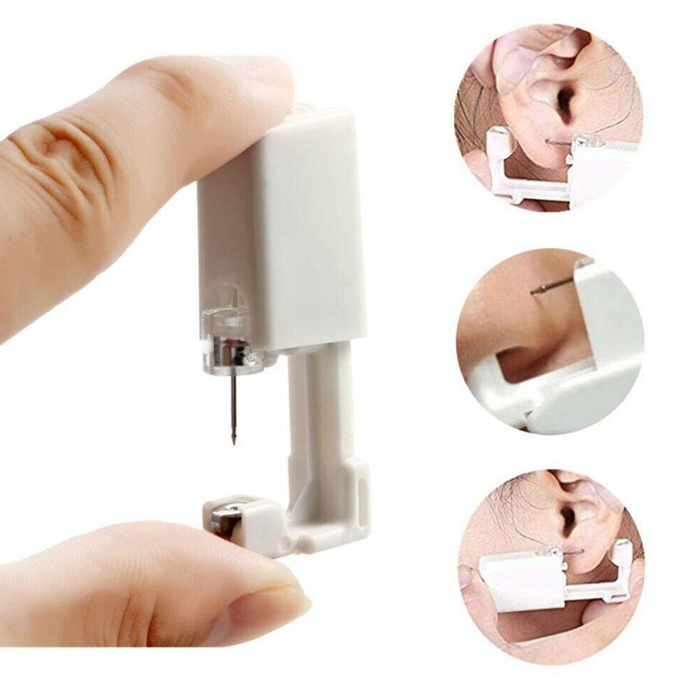 เครื่องเจาะหูแบบปลอดภัย สีขาว  - Body Jewelry Factory บทวิจารณ์และราคา