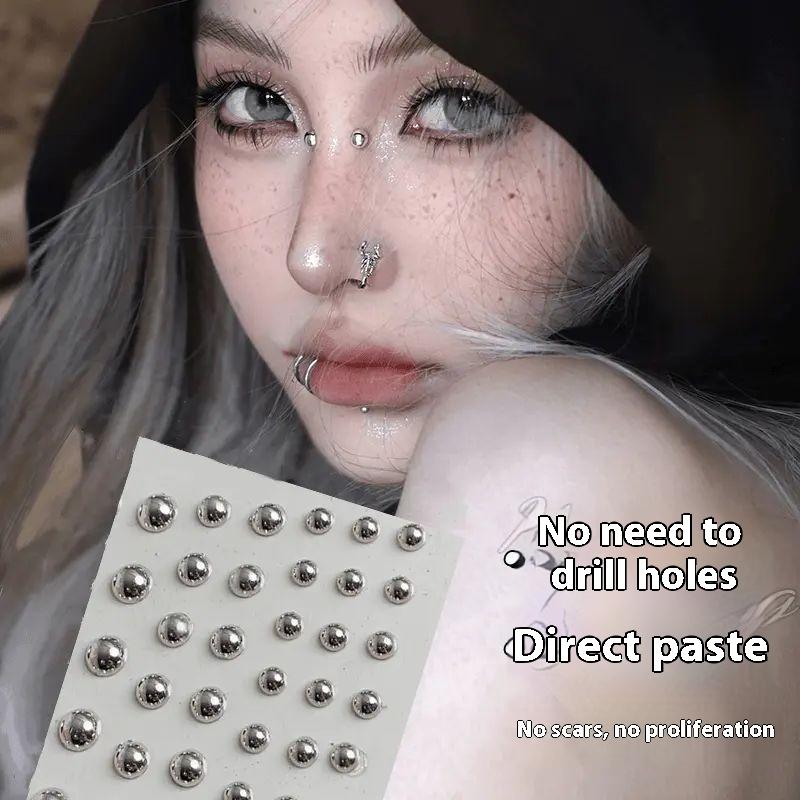 321pcs ไม่เจาะ Lip Studs สติกเ - Body Jewelry Nose บทวิจารณ์และราคา