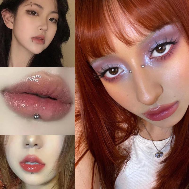 321pcs ไม่เจาะ Lip Studs สติกเ - Body Jewelry Nose บทวิจารณ์และราคา