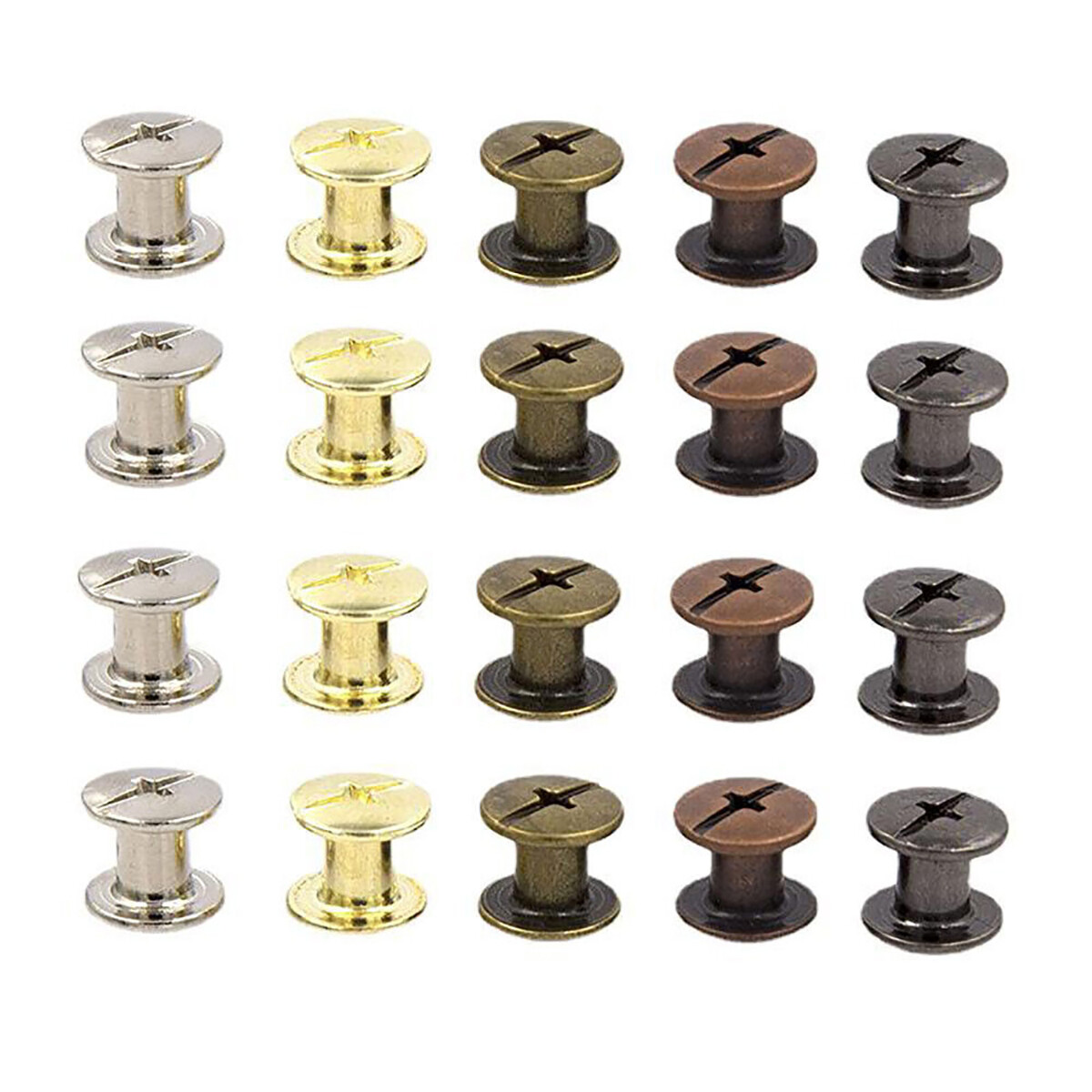ชุดสกรูชิคาโก้ M4 M5 จำนวน 100 - Body Jewelry Chicago บทวิจารณ์และราคา