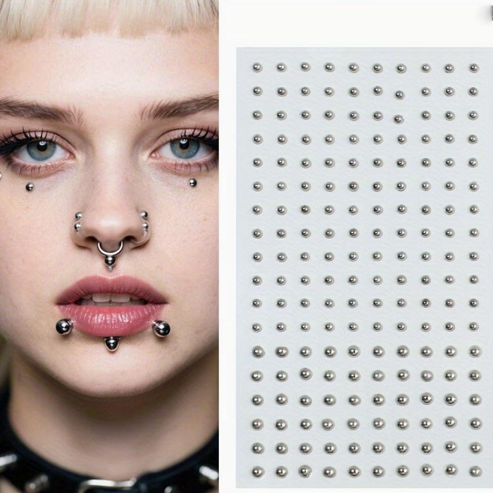 ชุด 58-180 ชิ้น สติ๊กเกอร์ติดร - Body Jewelry Nose บทวิจารณ์และราคา