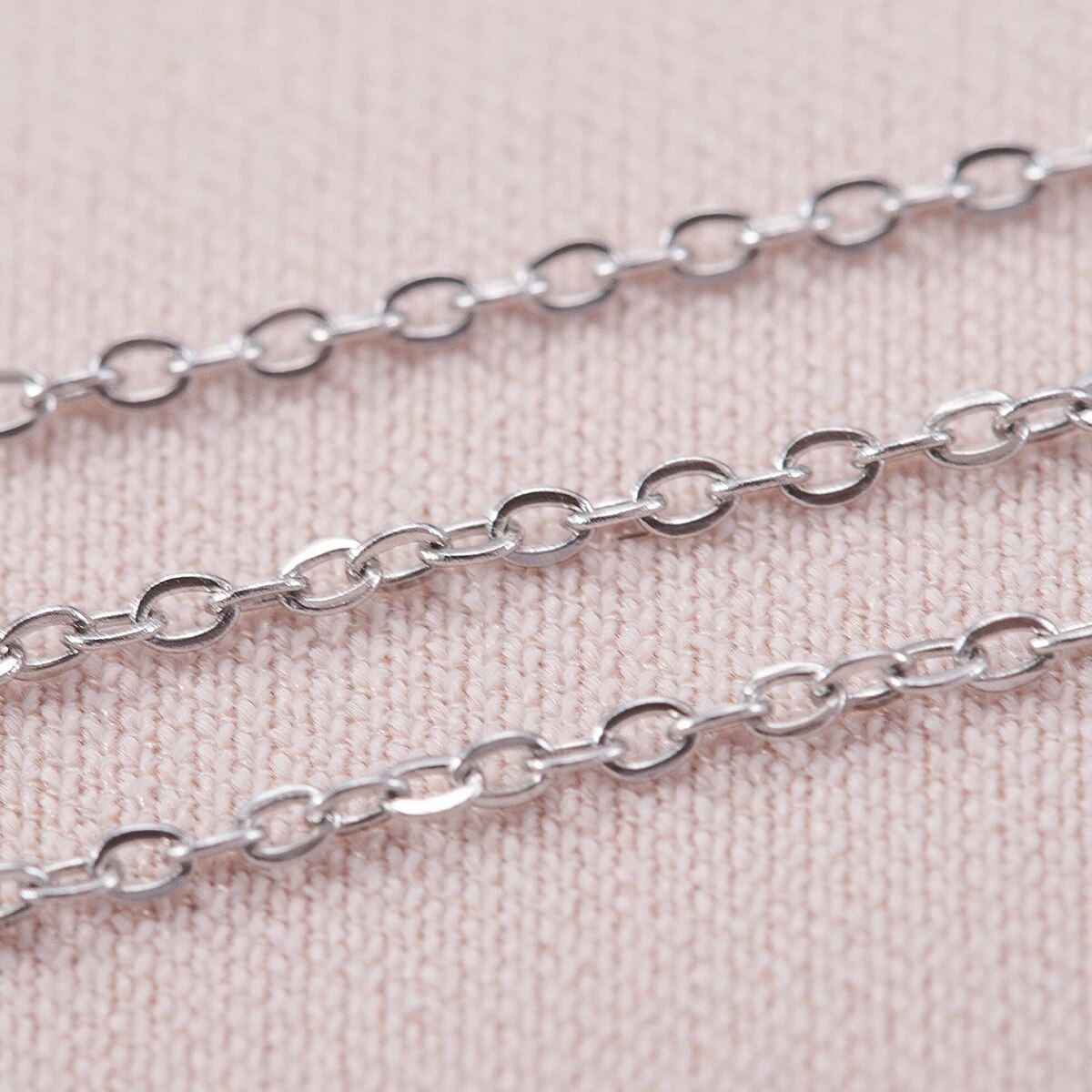 โซ่สแตนเลสทรงโอขนาด 10 เมตร สำ - Body Jewelry บทวิจารณ์และราคา