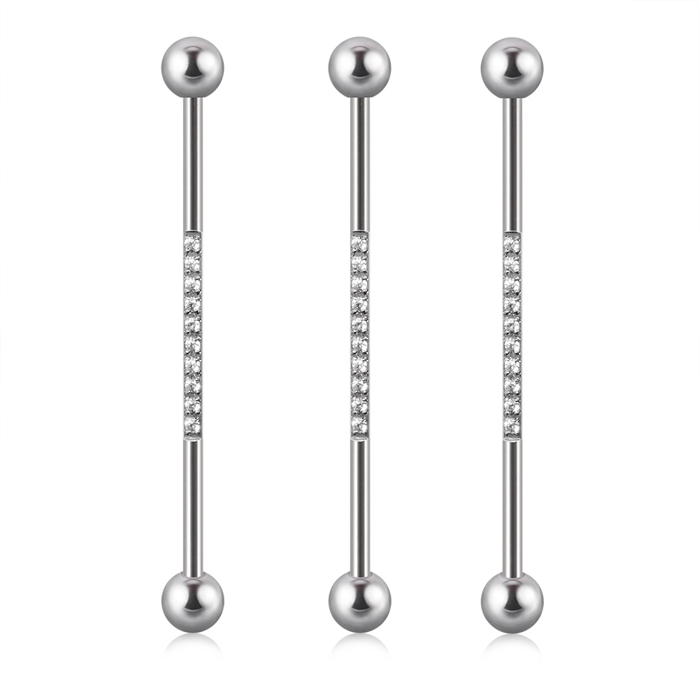 1/3Pcs สแตนเลสสตีลอุตสาหกรรม B - Industrial Barbell Long บทวิจารณ์และราคา