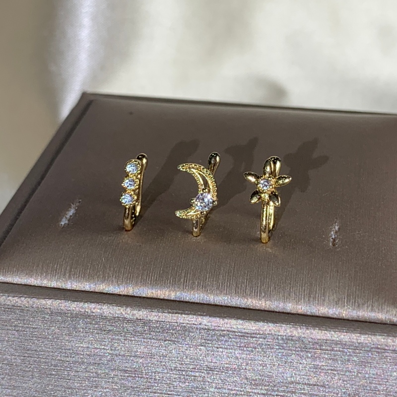 ชุดคลิปหนีบจมูกสไตล์เรโทร 3 ชิ - Body Jewelry Nose บทวิจารณ์และราคา