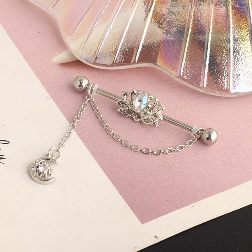 จี้รูปหัวใจสไตล์พังก์สำหรับเจา - Industrial Barbell Long บทวิจารณ์และราคา