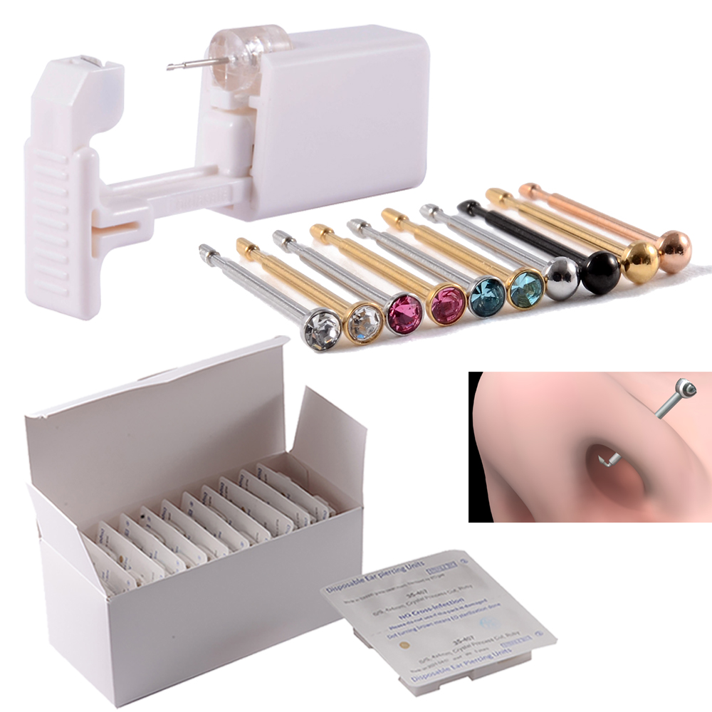 24 ชิ้น/กล่องทิ้งปลอดภัยปราศจา - Body Jewelry Factory บทวิจารณ์และราคา
