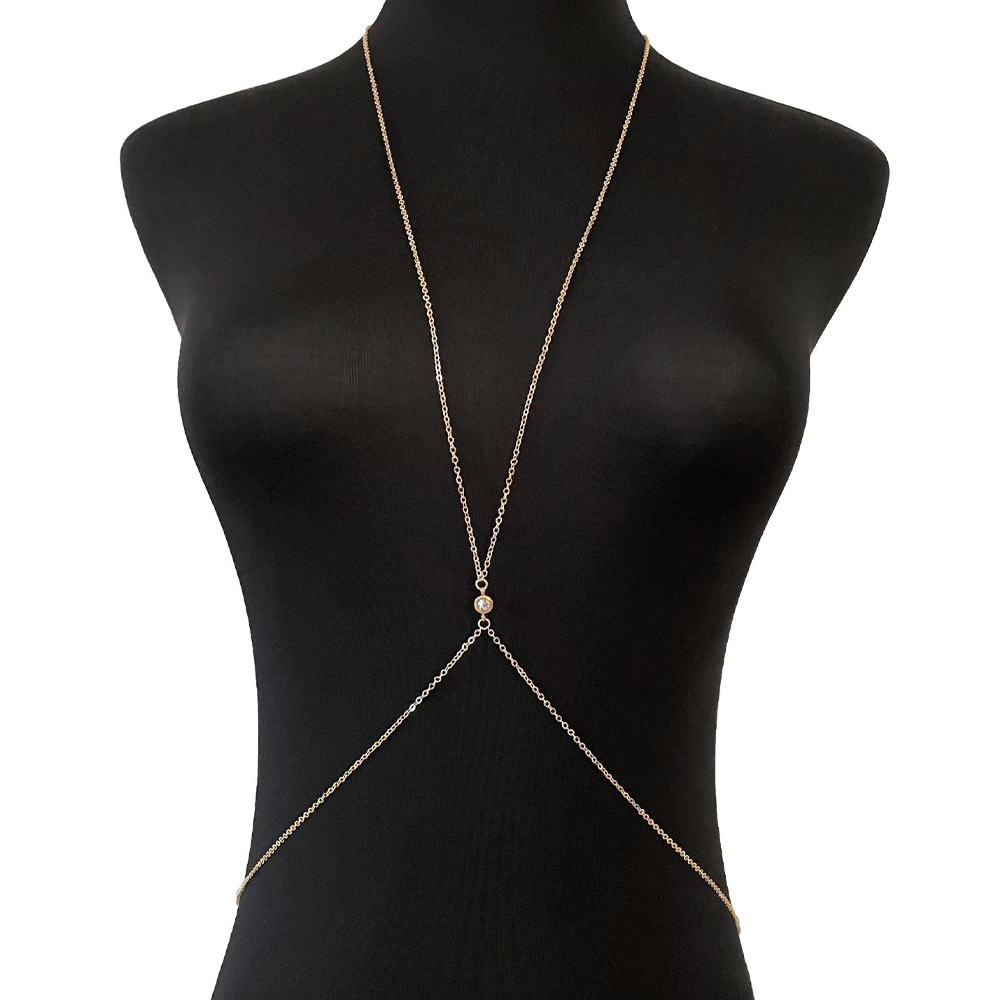 สร้อยคอร่างกายแบบมินิมอลสุดเซ็ - Body Jewelry บทวิจารณ์และราคา